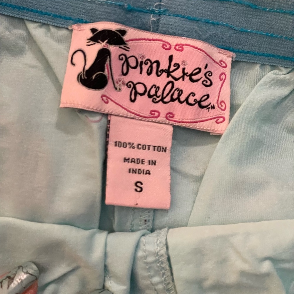 Disney Pinkies Palace Sleepwear shorts elastic cotton size small little mermaid - Picture 14 of 15